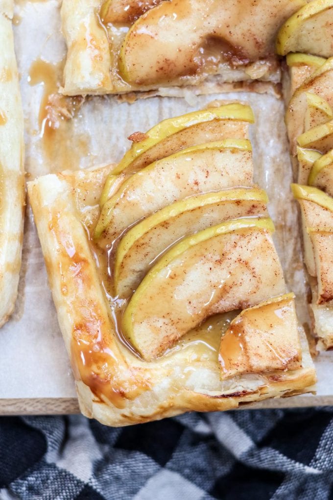 puff pastry apple tart recipe