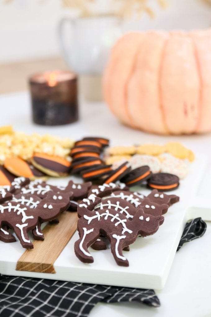 halloween snack board