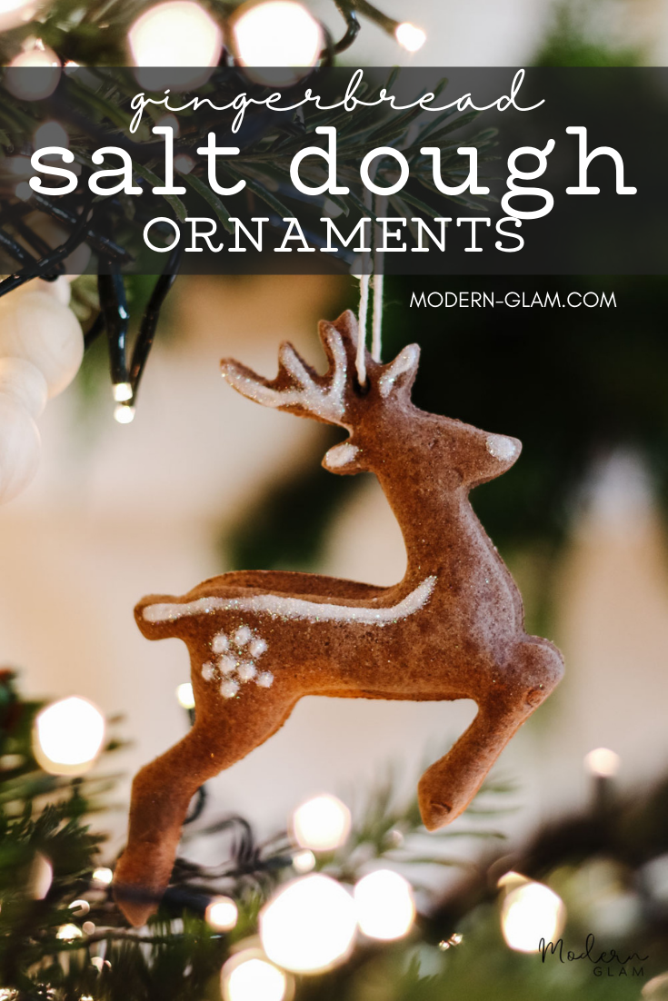 how to make essential oil ornaments via @modernglamhome