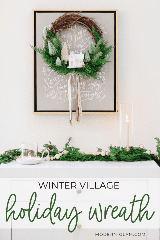 DIY christmas wreath