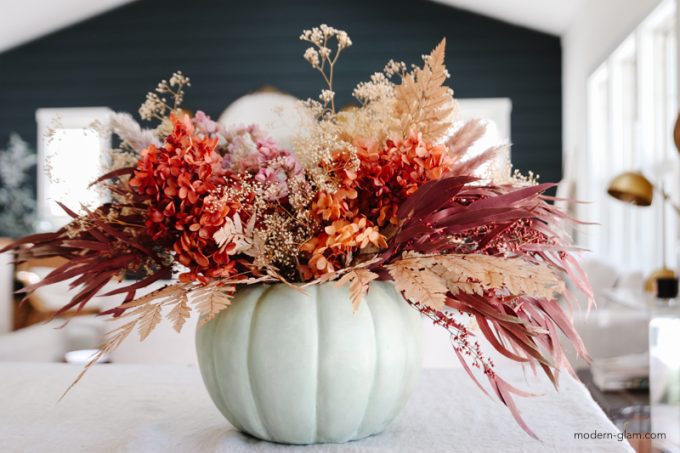 how to turn a pumpkin into a centerpiece