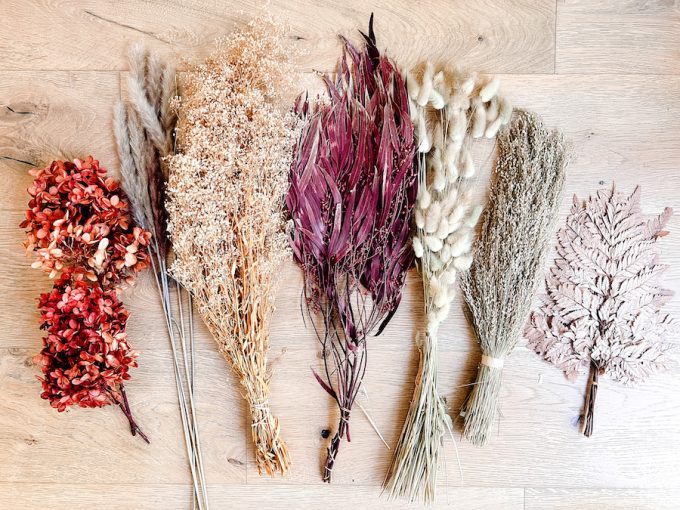 dried flowers