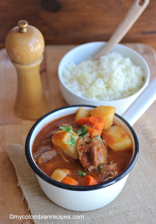 Beef Stew in Tomato Sauce (Estofado de Res)