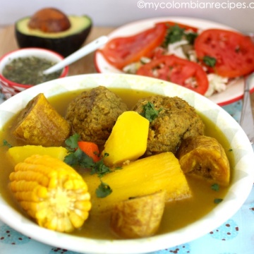 Sancocho de Albondigas (Meatball Soup)