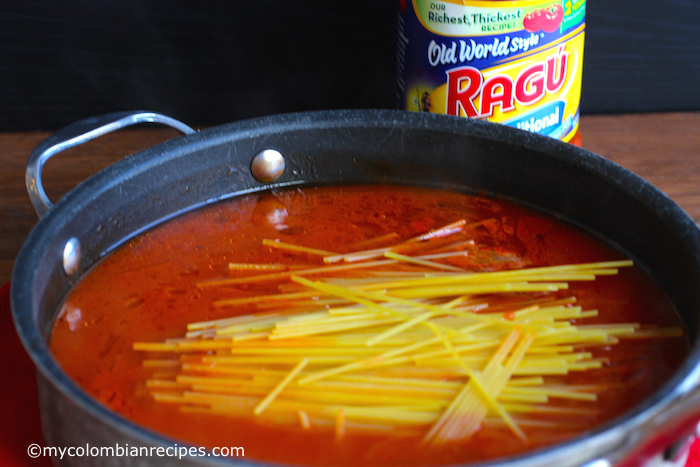 One Pot Tomato Sauce With Seafood