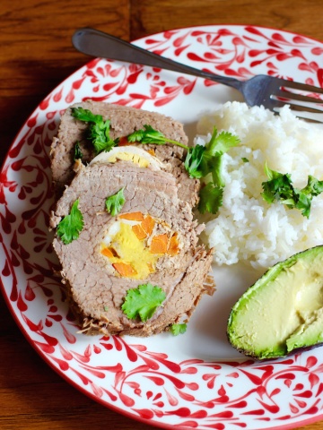 Capón Relleno (Stuffed Beef)