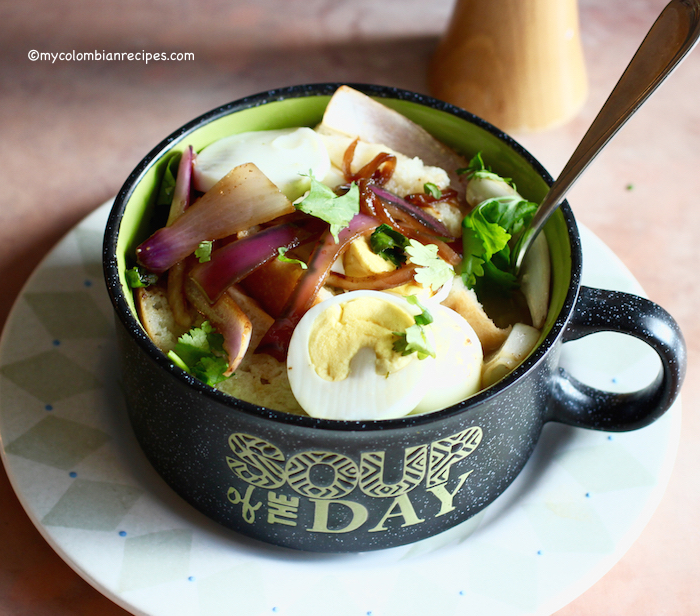 Sopa Seca Colombiana (Colombian Bread Soup)