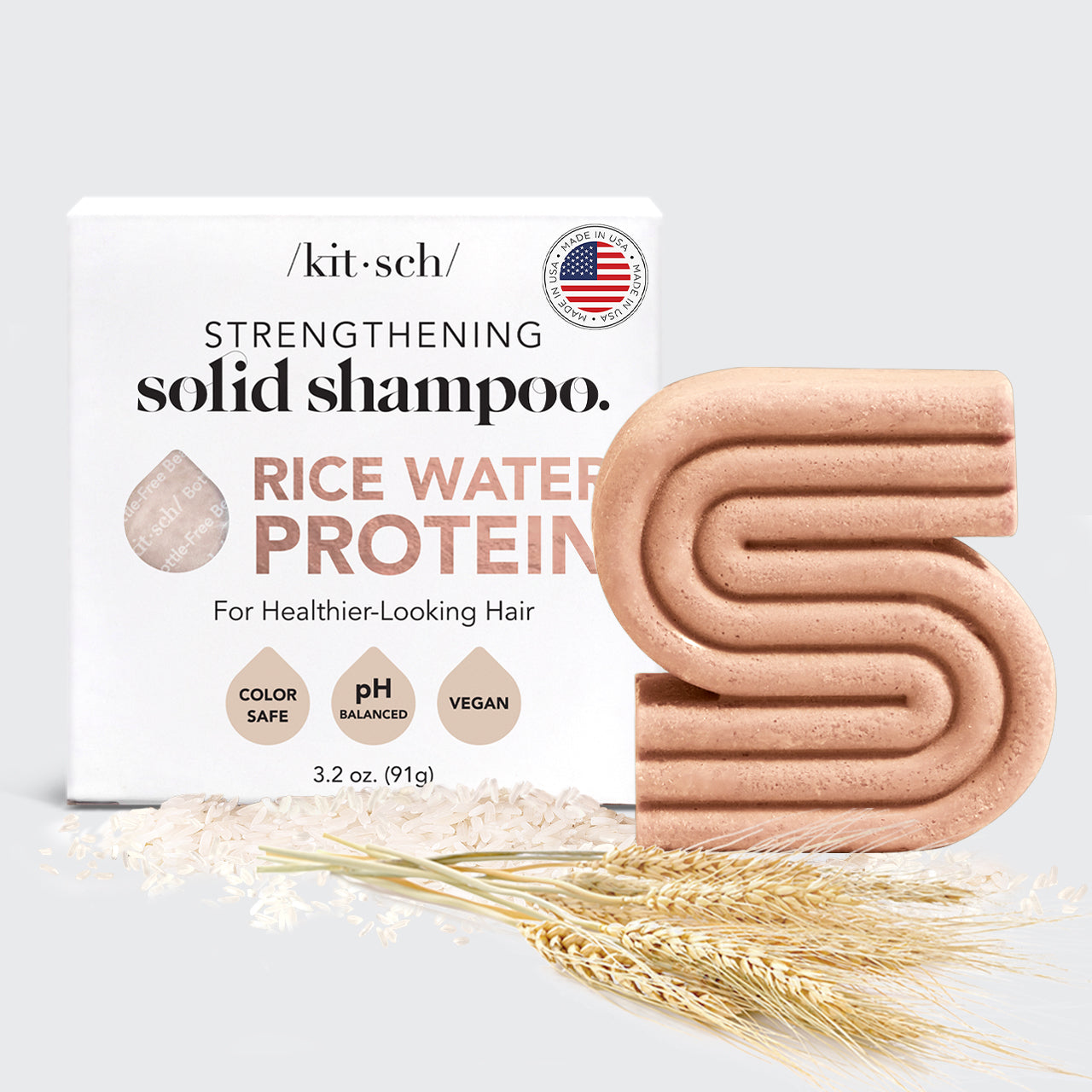 Rice Water Shampoo Bar for Hair Growth