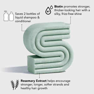 Rosemary & Biotin Volumizing Solid Shampoo