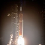 Liftoff! NASA’s Space Launch System carrying the Orion spacecraft lifts off the pad at Launch Complex 39B at the agency’s Kennedy Space Center in Florida at 1:47 a.m. EST on Nov. 16, 2022. The first in a series of increasingly complex missions, Artemis I will provide a foundation for human deep space exploration and demonstrate our commitment and capability to extend human presence to the Moon and beyond. The primary goal of Artemis I is to thoroughly test the integrated systems before crewed missions by operating the spacecraft in a deep space environment, testing Orion’s heat shield, and recovering the crew module after reentry, descent, and splashdown.