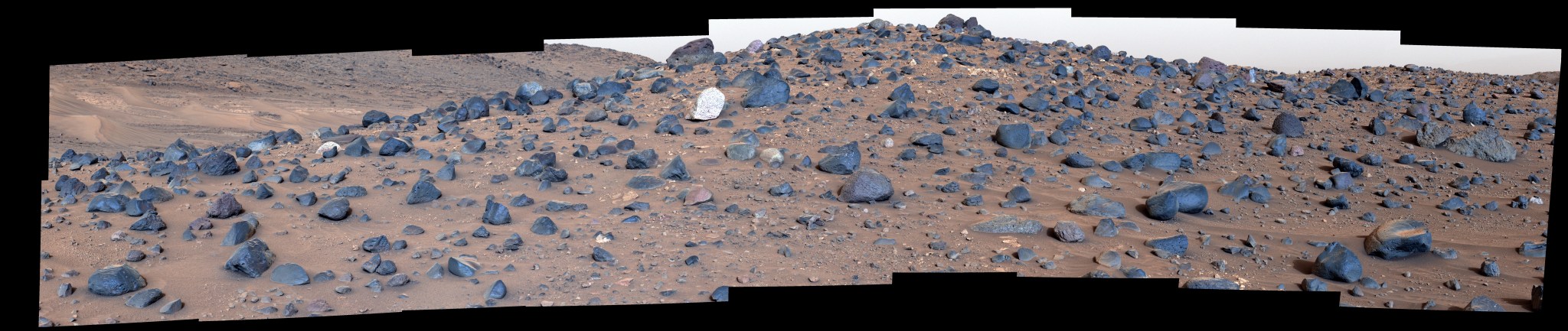Stitched together from 18 images taken by NASA’s Perseverance rover