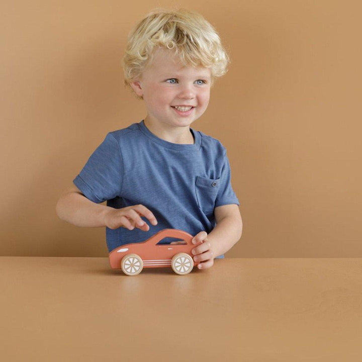 Little Dutch Wooden Sports Car - Rust-Push-Alongs-Rust- | Natural Baby Shower