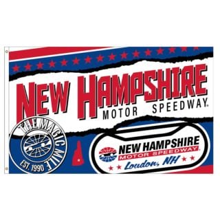 NHMS State Outline 3x5 Fan Flag