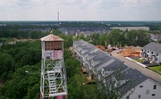 The 136-foot Lakewood Fire Tower was built by Jersey Central Power and Light Company in 1944 for a sum of $360. The 80-year-old structure was decommissioned in early July and will be fully demolished later this year as new home construction has exploded in the surrounding area. Lakewood, N.J. July 9, 2024.