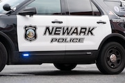 Newark police vehicle in Newark on Wednesday, Jan. 3, 2023.