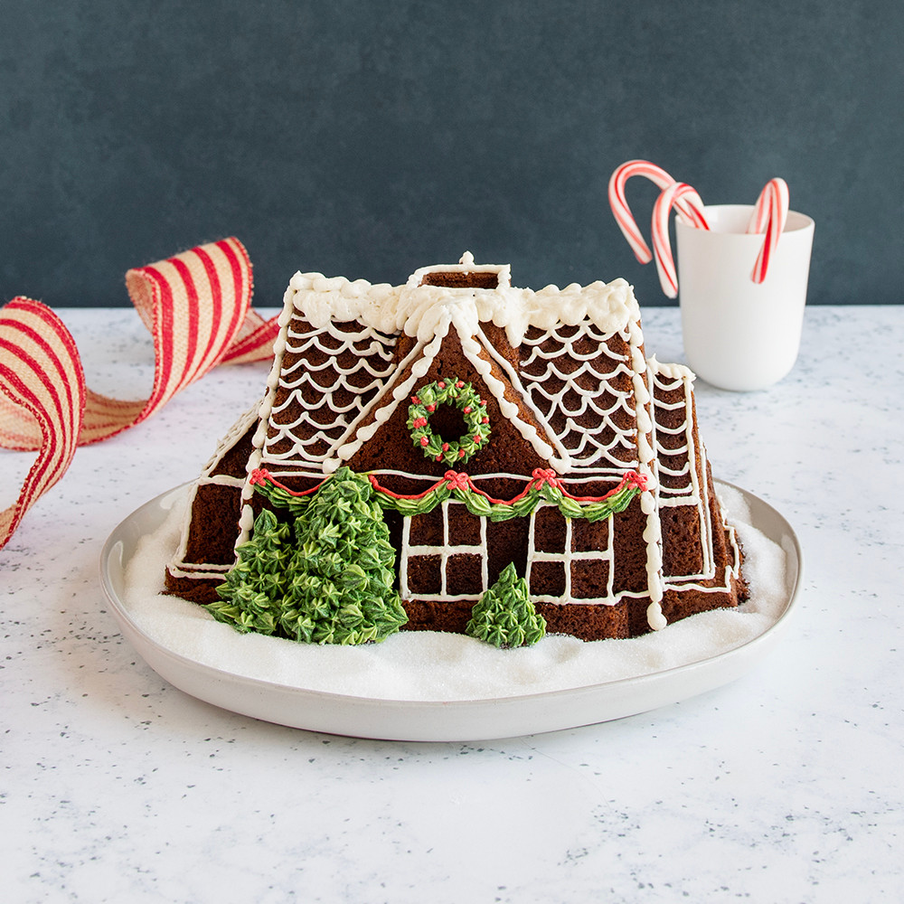 Gingerbread House Bundt® Pan