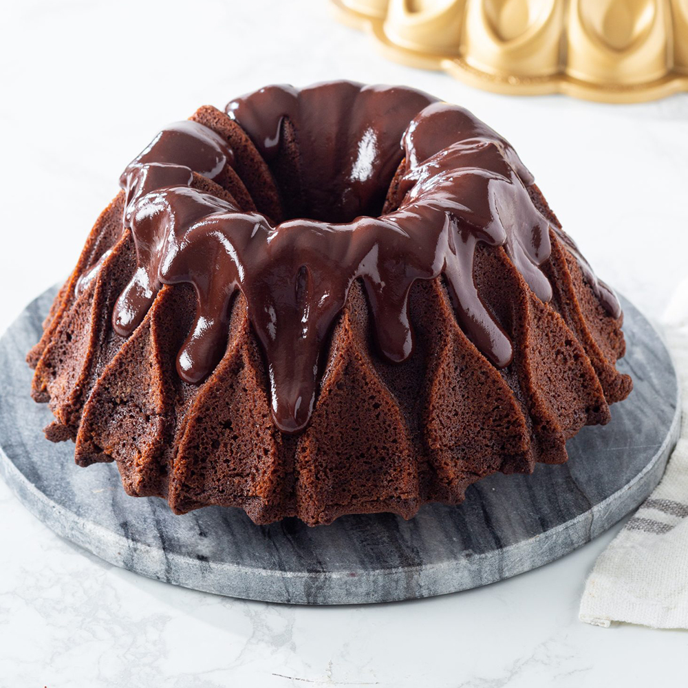 Hot Chocolate Bundt Cake