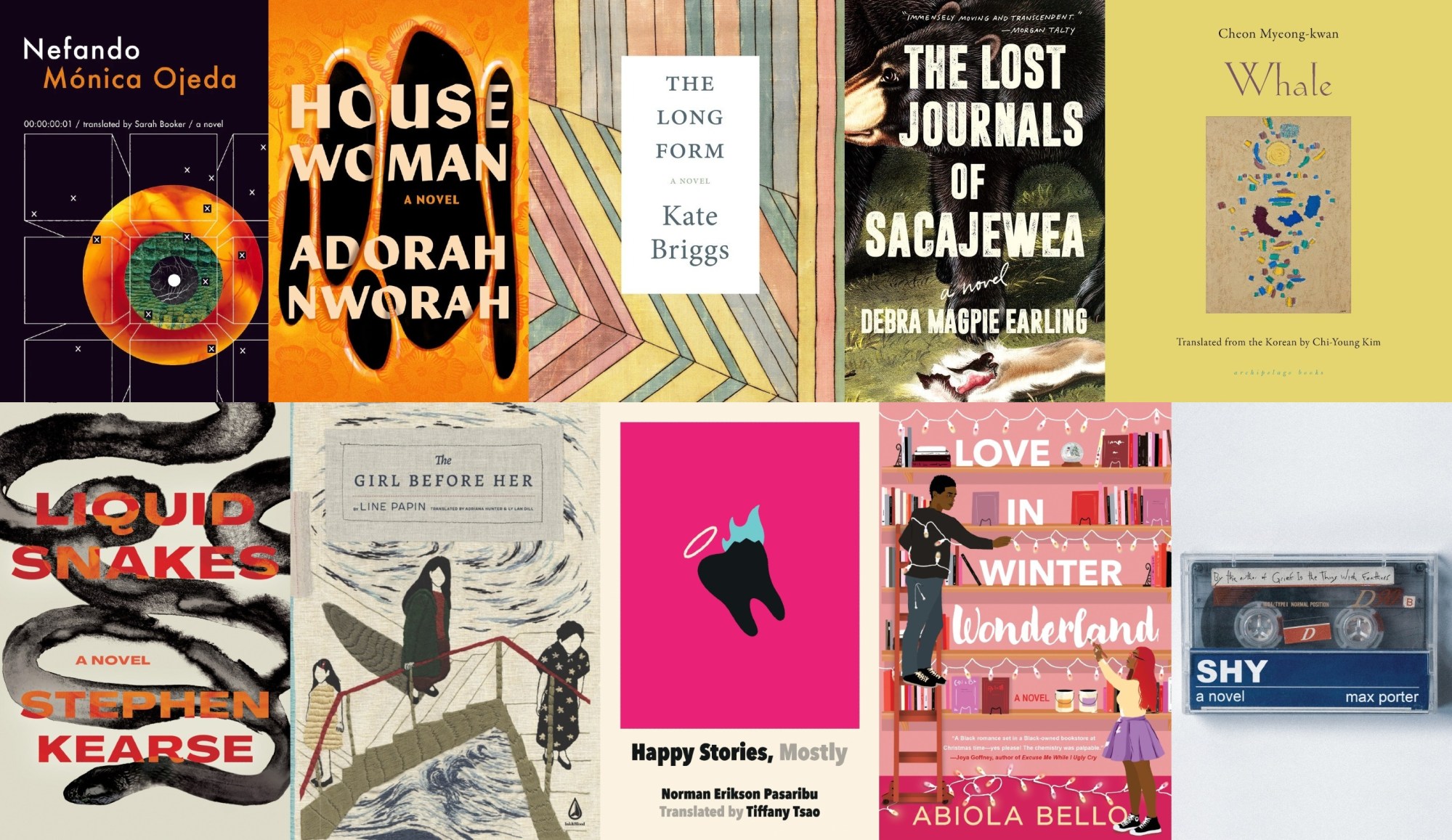 25 must-read books published in 2023 by independent presses.(Courtesy of the publishers: Archipelago Books; Coffee House Press; Dorothy, a publishing project; The Feminist Press; Kaya Press; Graywolf Press; Hub City Press; Milkweed Press; Soft Skull Press; Soho Press; Unnamed Press)
