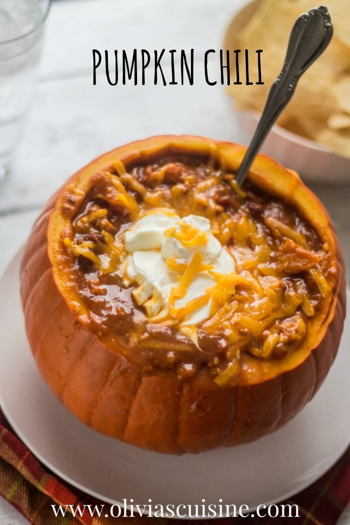 Pumpkin Chili | www.oliviascuisine.com