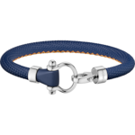 Omega Aqua Sailing Bracciale, Caucciù, Acciaio inossidabile - BA05ST000030X