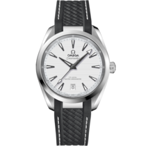 Seamaster 38 mm, steel on rubber strap - 22012382002001