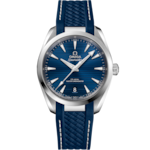 Seamaster 38 mm, steel on rubber strap - 22012382003001