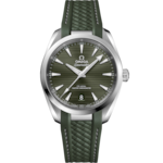 Seamaster 38 mm, Edelstahl mit Kautschukarmband - 22012382010001