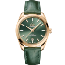 Seamaster 38 มม., ทอง Moonshine™ บน หนัง - 22053382010001