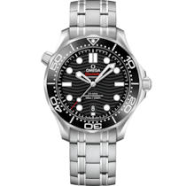 Seamaster Diver 300M 42 mm, acier sur acier - 21030422001001