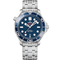 Seamaster Diver 300M 42 mm, staal met staal - 21030422003001