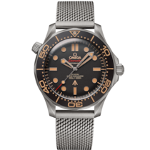 Seamaster Diver 300M 42 mm, titane sur titane - 21090422001001