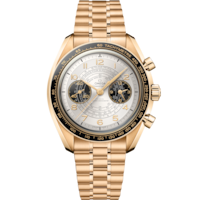 Speedmaster Chronoscope 43 mm, Moonshine™ gold on Moonshine™ gold - 52260435102001