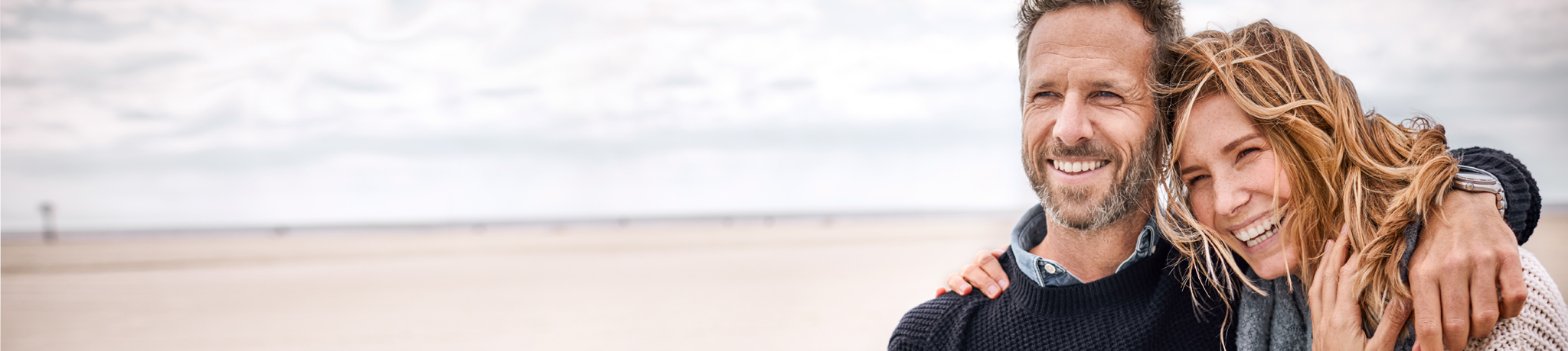 couple on the beach