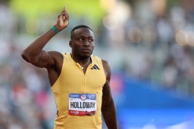 High hurdler Grant Holloway, an eight-time national champion in college, is the headliner and a three-time reigning world champion in the 110-meter event.