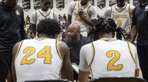 Oak Ridge boys basketball coach Steve Reece has two top 70 players on his roster and could gain another if CJ Ingram opts to play for the Pioneers as a senior. (Willie J. Allen/Orlando Sentinel).