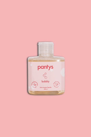 sabão para lavar as calcinhas pantys - bubbly 300ml - pantys calcinhaabsorvente calcinhamenstrual