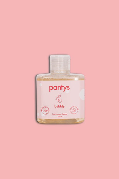 sabão para lavar as calcinhas pantys - bubbly 300ml - pantys calcinhaabsorvente calcinhamenstrual