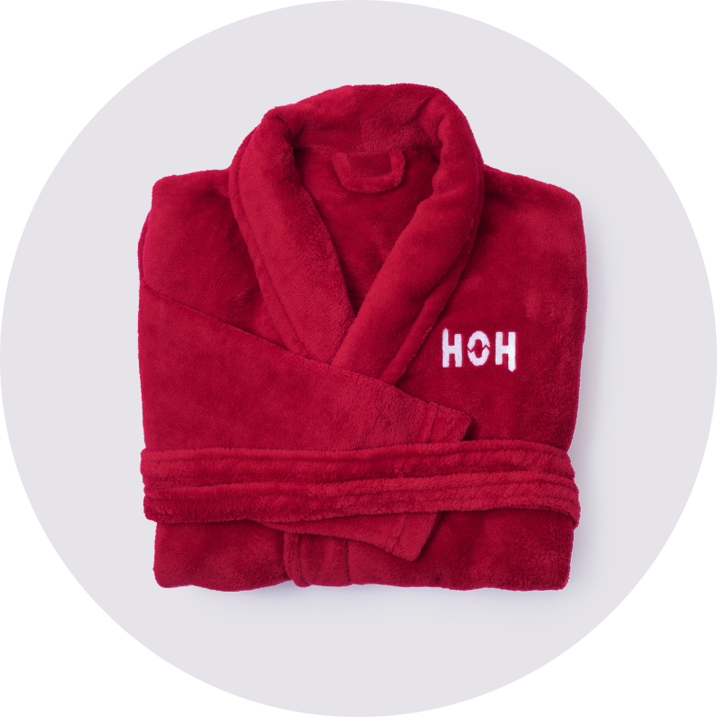 Big Brother HOH Luxury Embroidered Robe