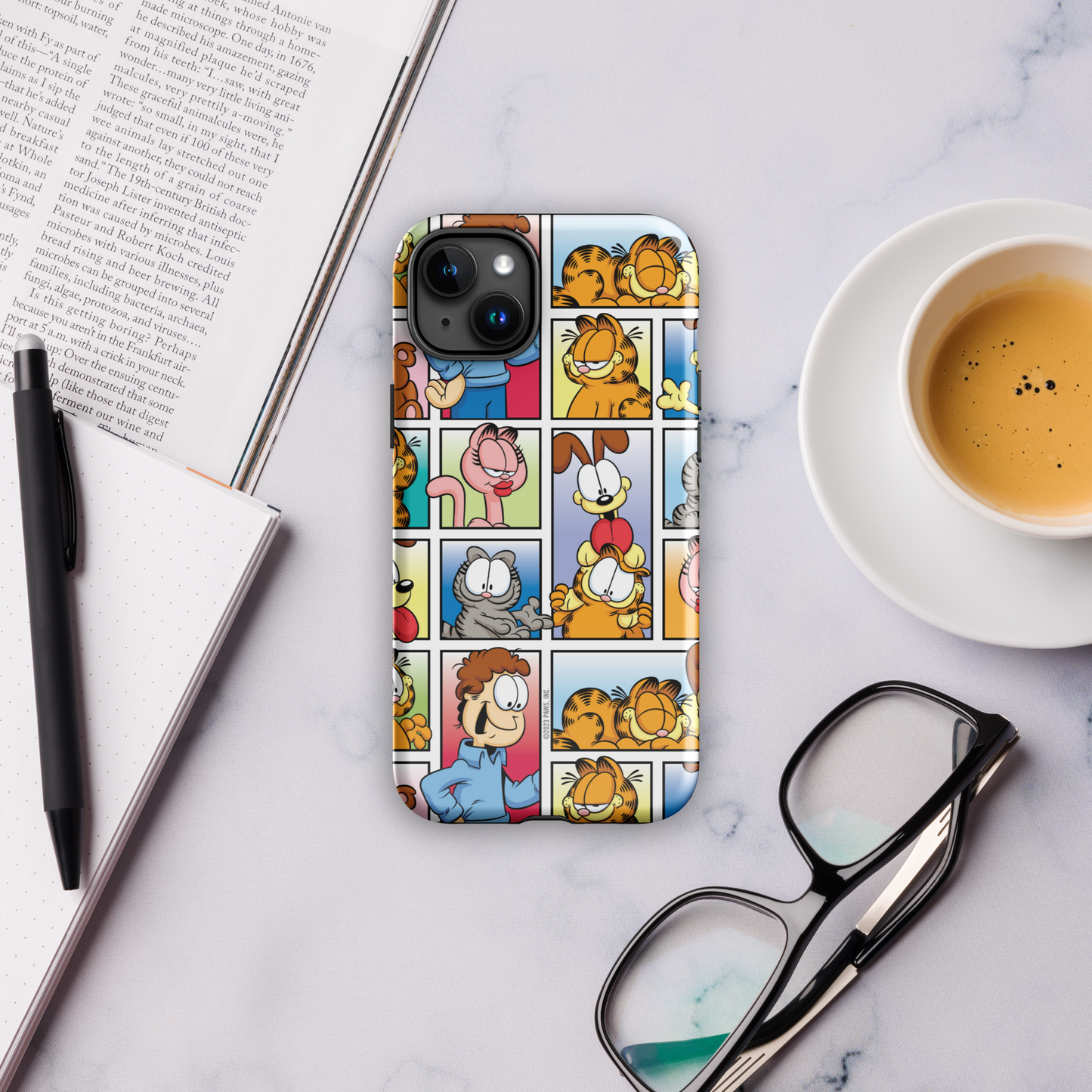 Garfield Comic Strip Characters Tough Phone Case - iPhone - Paramount Shop