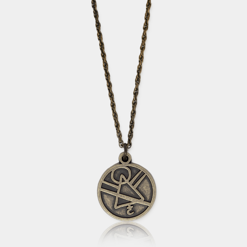 Yellowjackets Rune Symbol Pendant Necklace