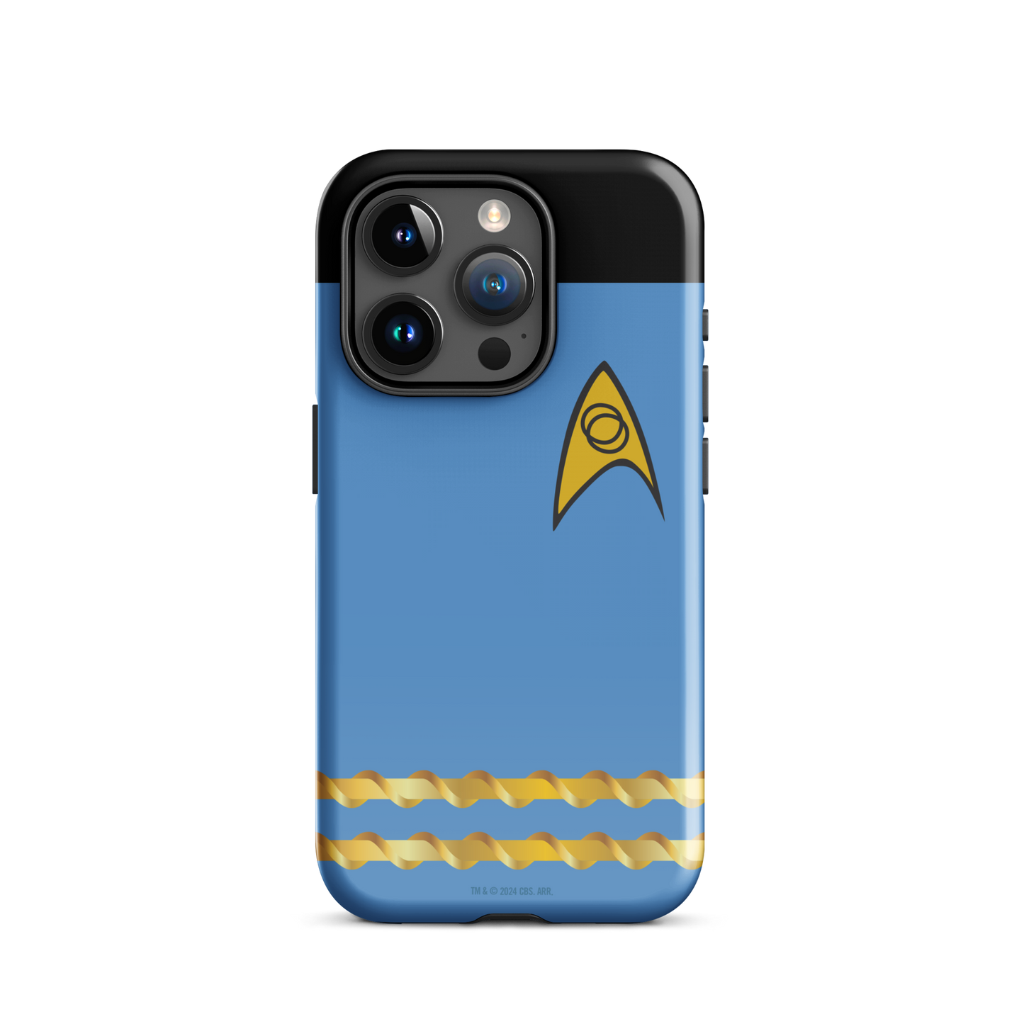 Star Trek: The Original Series Science Uniform Tough Phone Case - iPhone - Paramount Shop