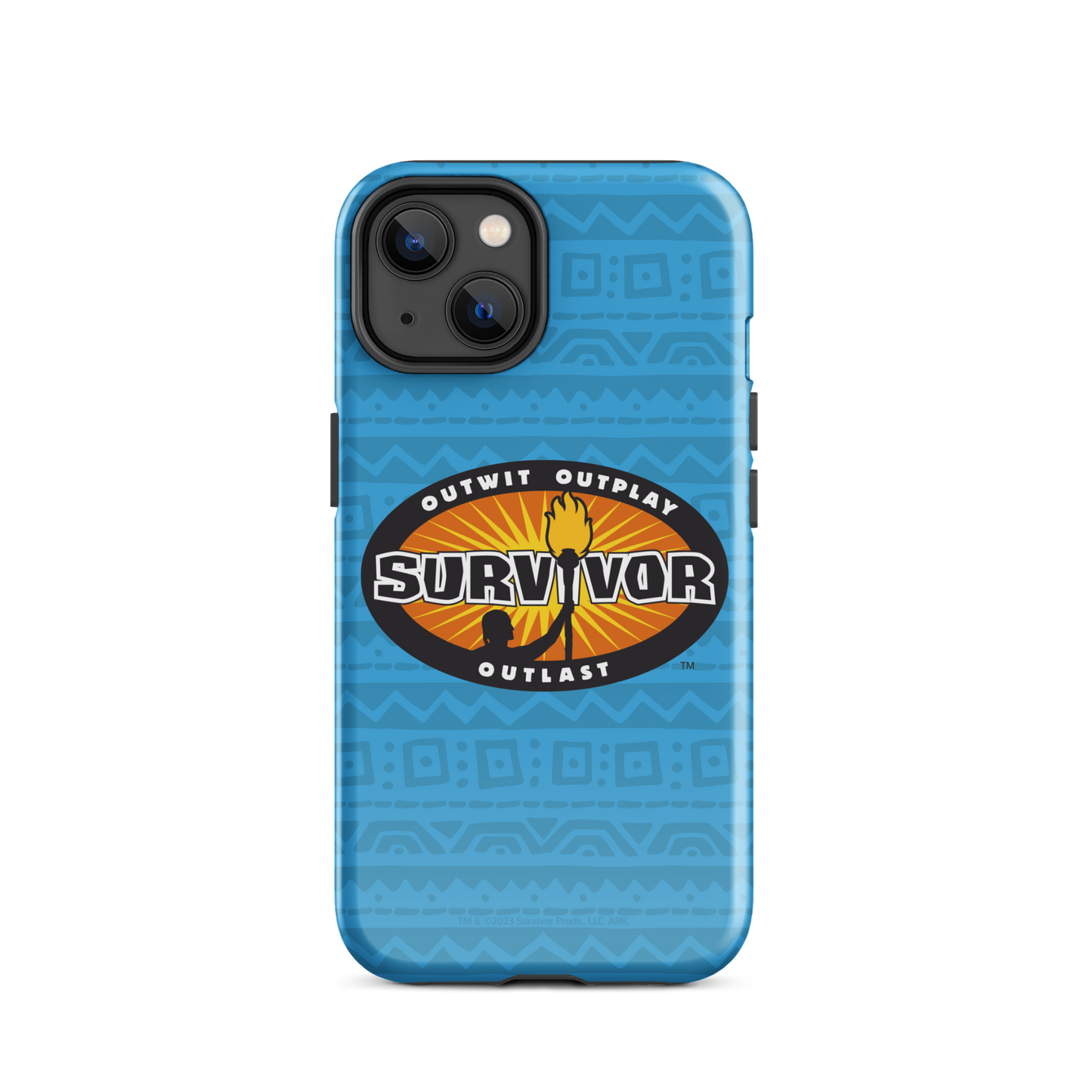 Survivor Logo Robuste Handytasche - iPhone