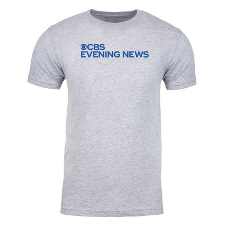 CBS News Evening News Logo Adult Short Sleeve T - Shirt - Paramount Shop