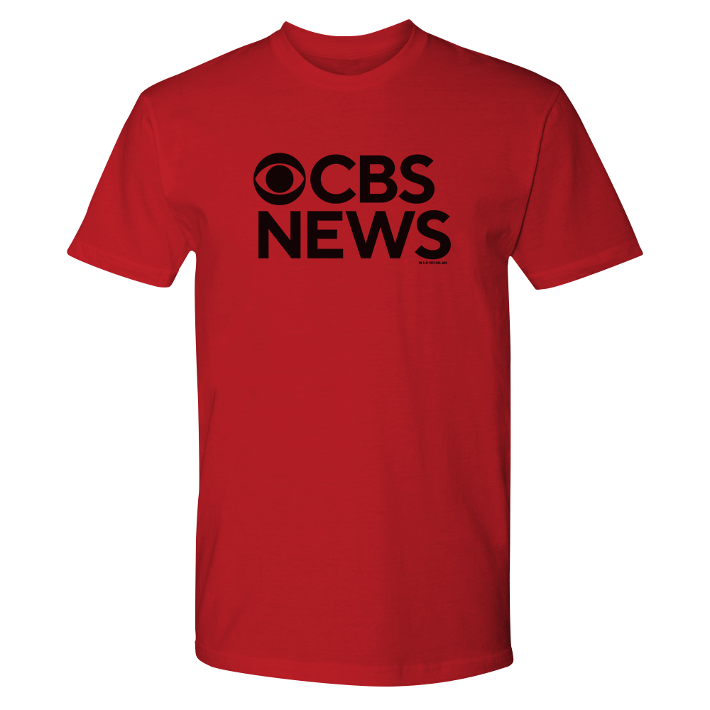 CBS News Logo Adult Short Sleeve T - Shirt - Paramount Shop