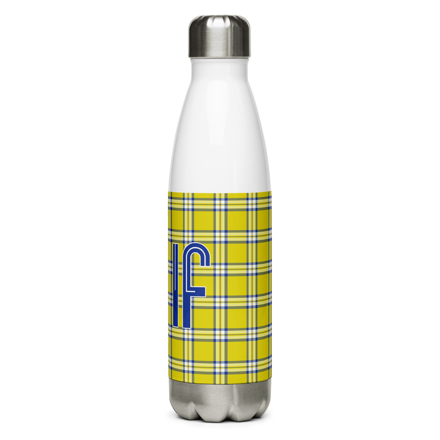 Clueless Yellow Plaid Stainless Steel Water Bottle - Paramount Shop