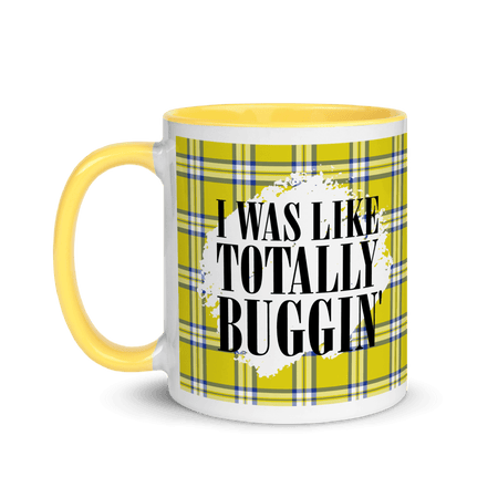 Clueless Yellow Plaid Two - Tone Mug - Paramount Shop