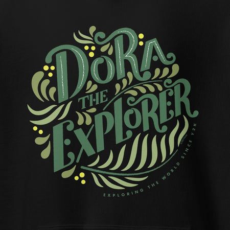 Dora the Explorer Floral Hooded Sweatshirt - Paramount Shop