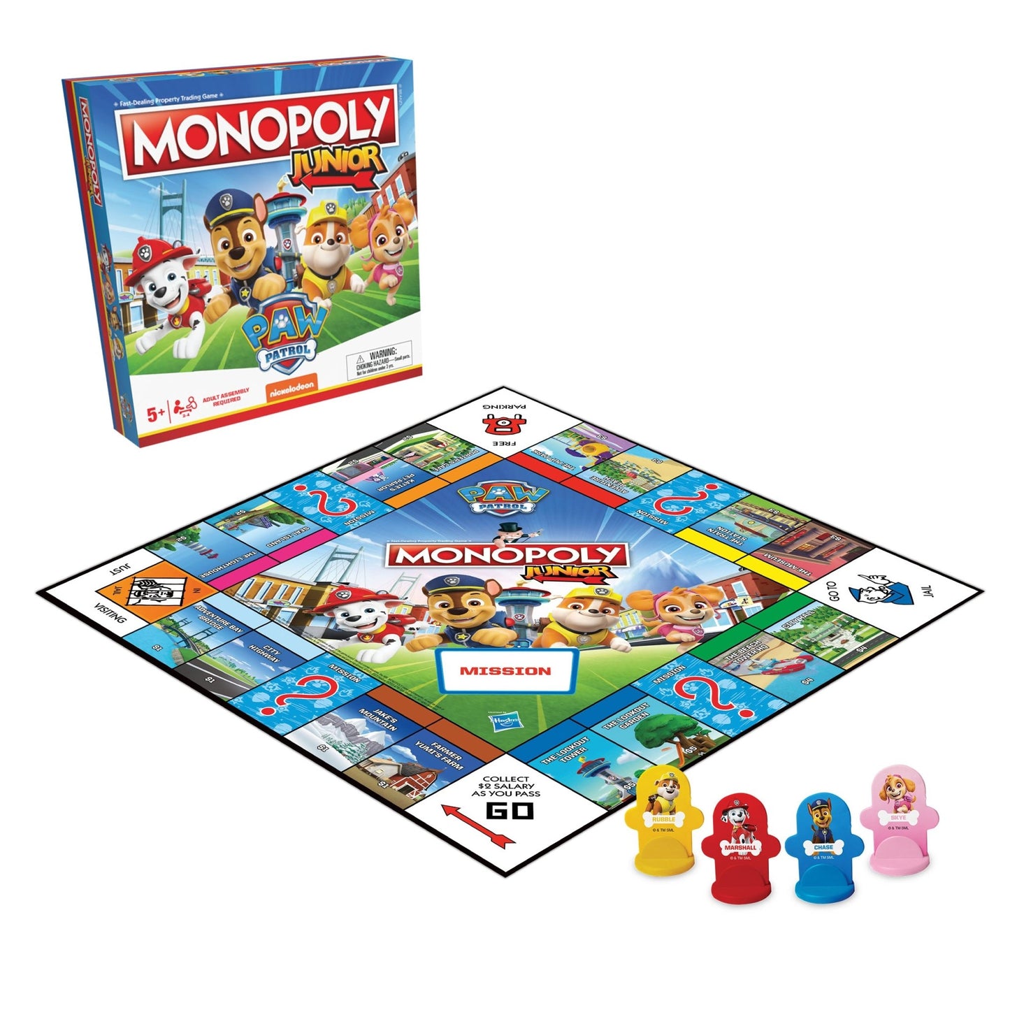 MONOPOLY JR¬Æ: PAW Patrol - Paramount Shop