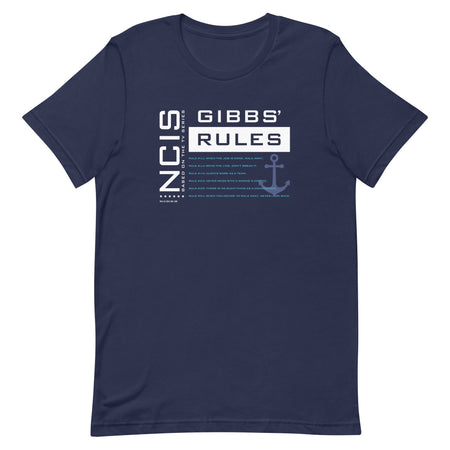 NCIS Gibb's Rules List Unisex T - Shirt - Paramount Shop