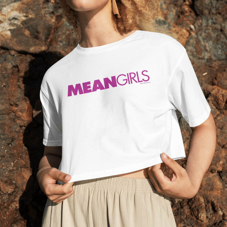 Mean Girls Logo Women's Crop Top